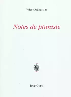 Couverture du produit · Notes de pianiste