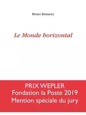 Couverture du produit · Le Monde horizontal