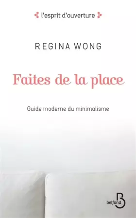 Couverture du produit · Faites de la place
