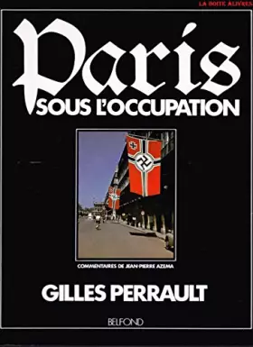 Couverture du produit · Paris sous l'occupation