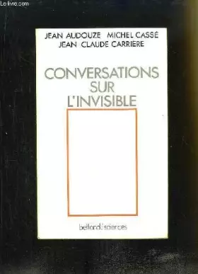 Couverture du produit · Conversations sur l'invisible