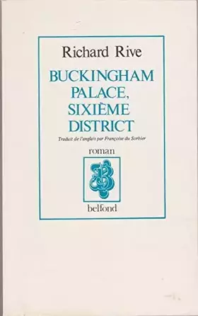 Couverture du produit · Buckingham palace sixieme district