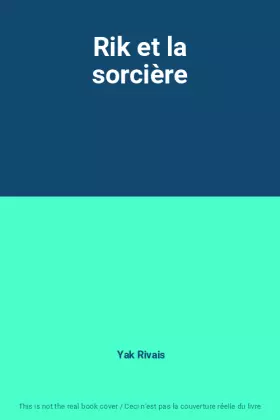 Couverture du produit · Rik et la sorcière