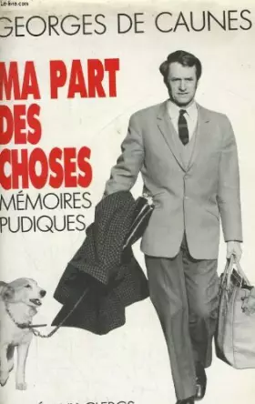 Couverture du produit · MA PART DES CHOSES