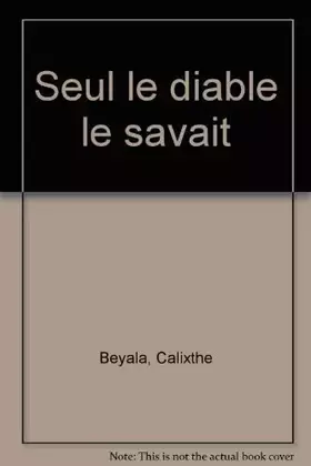 Couverture du produit · Seul le diable le savait
