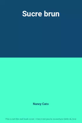 Couverture du produit · Sucre brun