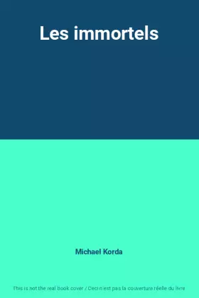 Couverture du produit · Les immortels