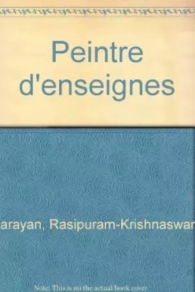 Couverture du produit · Le Peintre d'enseignes