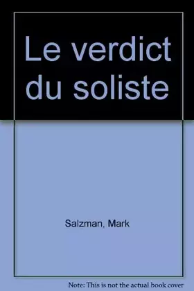 Couverture du produit · Le verdict du soliste