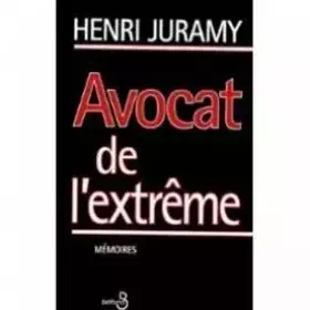 Couverture du produit · Avocat de l'extrême