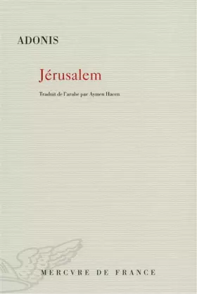 Couverture du produit · Jérusalem