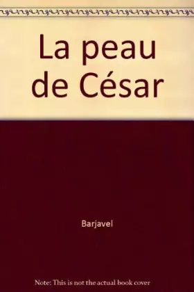 Couverture du produit · La peau de César
