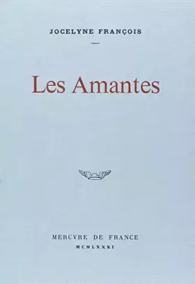 Couverture du produit · Les Amantes