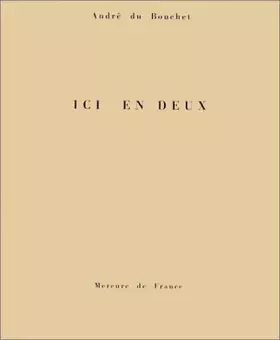 Couverture du produit · Ici en deux