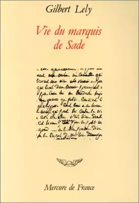 Couverture du produit · Vie du marquis de Sade
