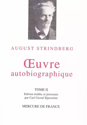 Couverture du produit · Oeuvre autobiographique, tome II