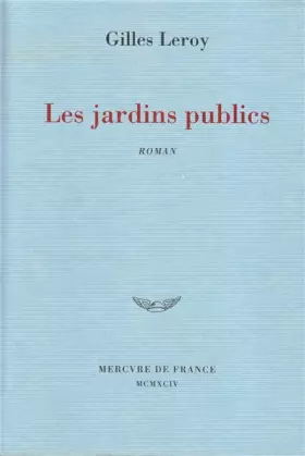 Couverture du produit · Les jardins publics