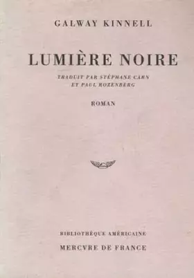 Couverture du produit · Lumière noire