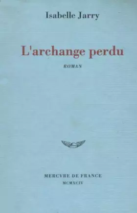 Couverture du produit · L'archange perdu