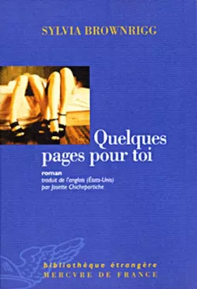 Couverture du produit · Quelques pages pour toi