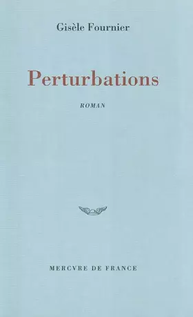 Couverture du produit · Perturbations