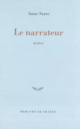 Couverture du produit · Le Narrateur