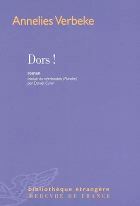 Couverture du produit · Dors !