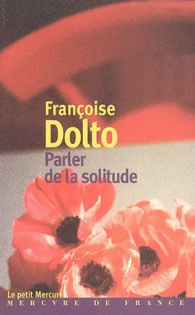 Couverture du produit · Parler de la solitude