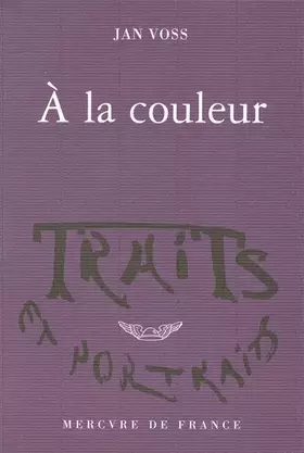 Couverture du produit · À la couleur