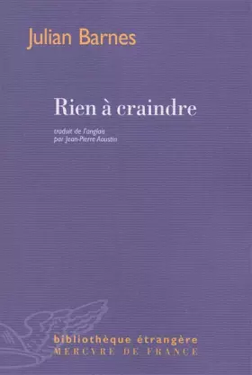Couverture du produit · Rien à craindre