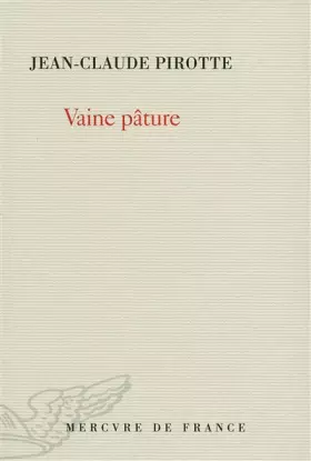 Couverture du produit · Vaine pâture
