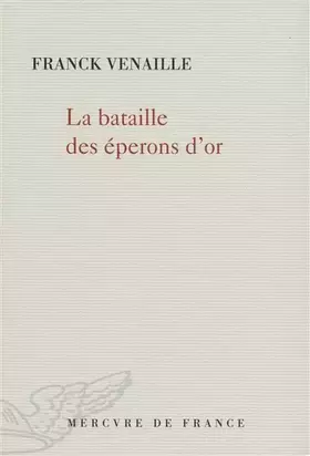 Couverture du produit · La bataille des éperons d'or