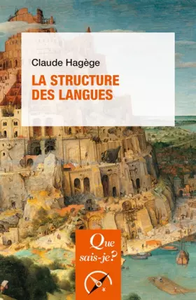 Couverture du produit · La structure des langues