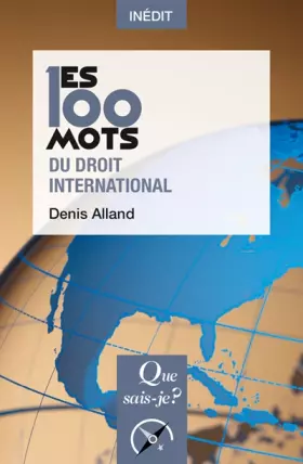 Couverture du produit · Les 100 mots du droit international
