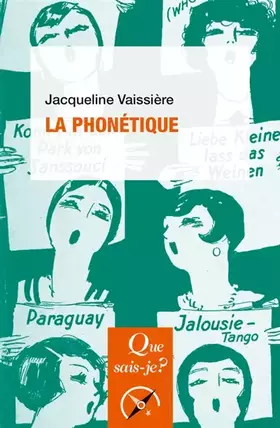Couverture du produit · La Phonétique