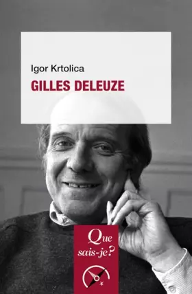 Couverture du produit · Gilles Deleuze