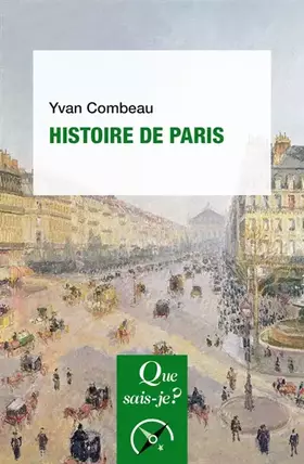 Couverture du produit · Histoire de Paris