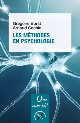 Couverture du produit · Les Méthodes en psychologie