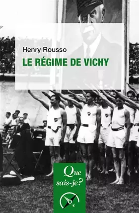 Couverture du produit · Le Régime de Vichy