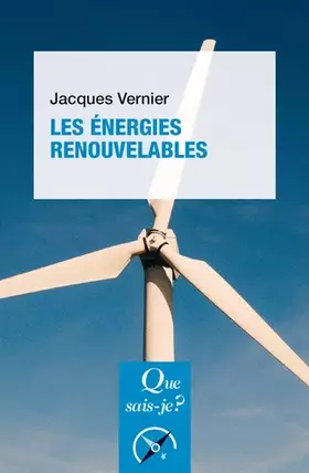 Couverture du produit · Les Énergies renouvelables