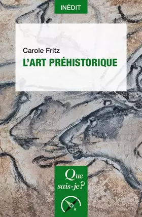 Couverture du produit · L’Art préhistorique