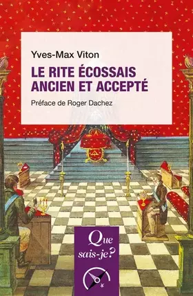 Couverture du produit · Le Rite Écossais Ancien et Accepté