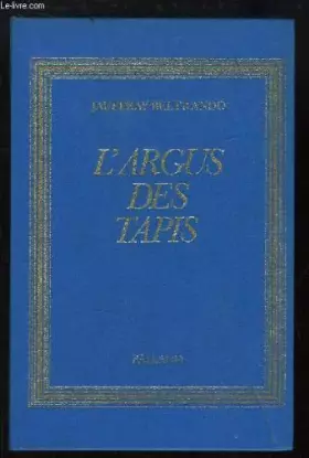 Couverture du produit · L'Argus des tapis