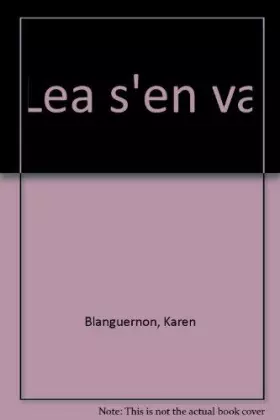 Couverture du produit · Lea s'en va                                                                                   122997