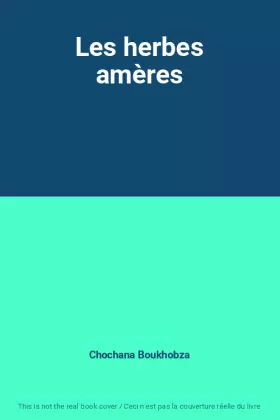 Couverture du produit · Les herbes amères