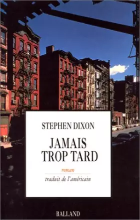 Couverture du produit · Jamais trop tard
