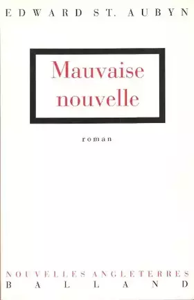Couverture du produit · Mauvaise nouvelle