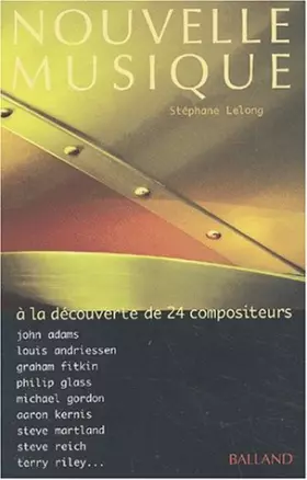 Couverture du produit · Nouvelle musique. Avec CD audio