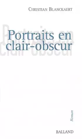 Couverture du produit · Portraits en clair-obscur