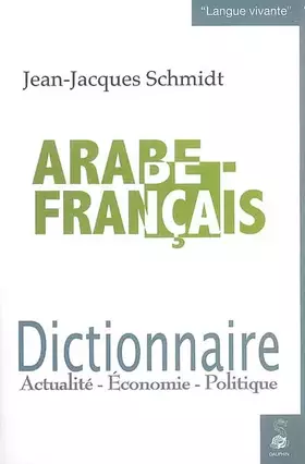 Couverture du produit · Dictionnaire arabe-français